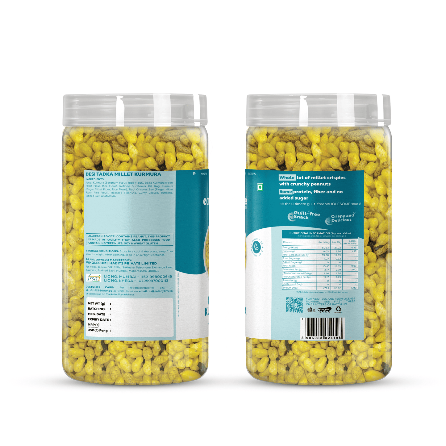 Desi Tadka Millet Kurmura