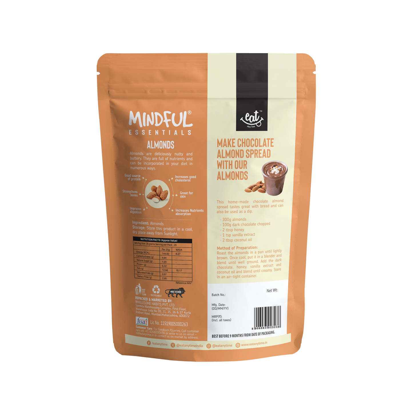 Almond 100g + Raisin 100g