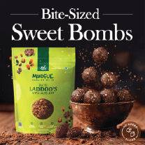 Hazelnut Date Laddoos - Pack of 1 - 100g