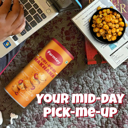 Roasted & Flavoured Makhana - Pack of 4 (77g each)