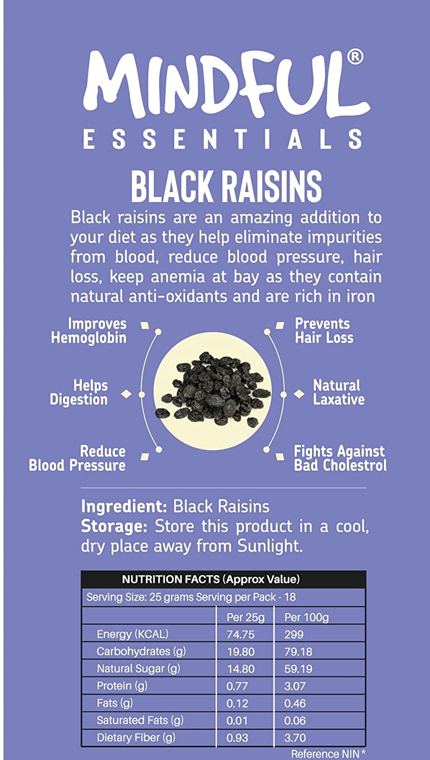 Premium Black Raisins