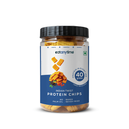 Indian Twist Protein Chips | 40 grams protein
