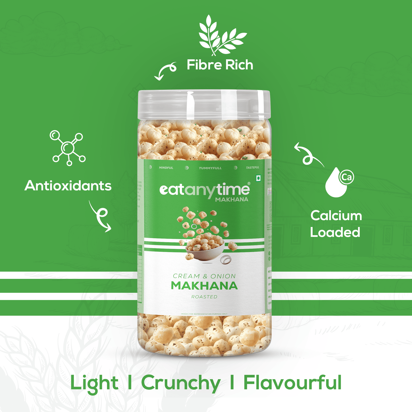 Cream & Onion Makhana