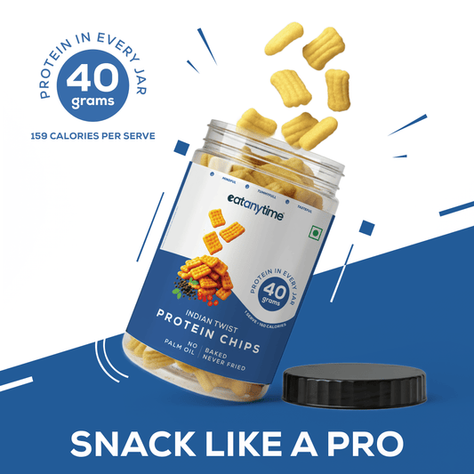 Indian Twist Protein Chips | 40 grams protein