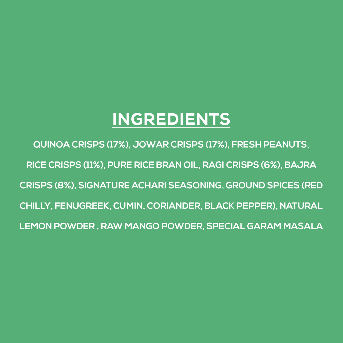 Achari Millet Chivda - 100g