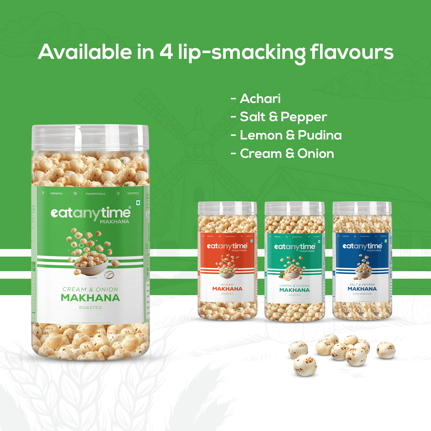 Cream & Onion Makhana