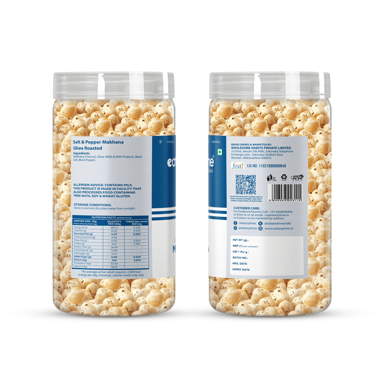 Salt & Pepper Makhana