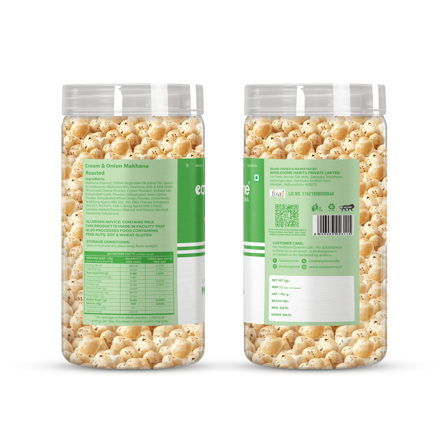 Cream & Onion Makhana