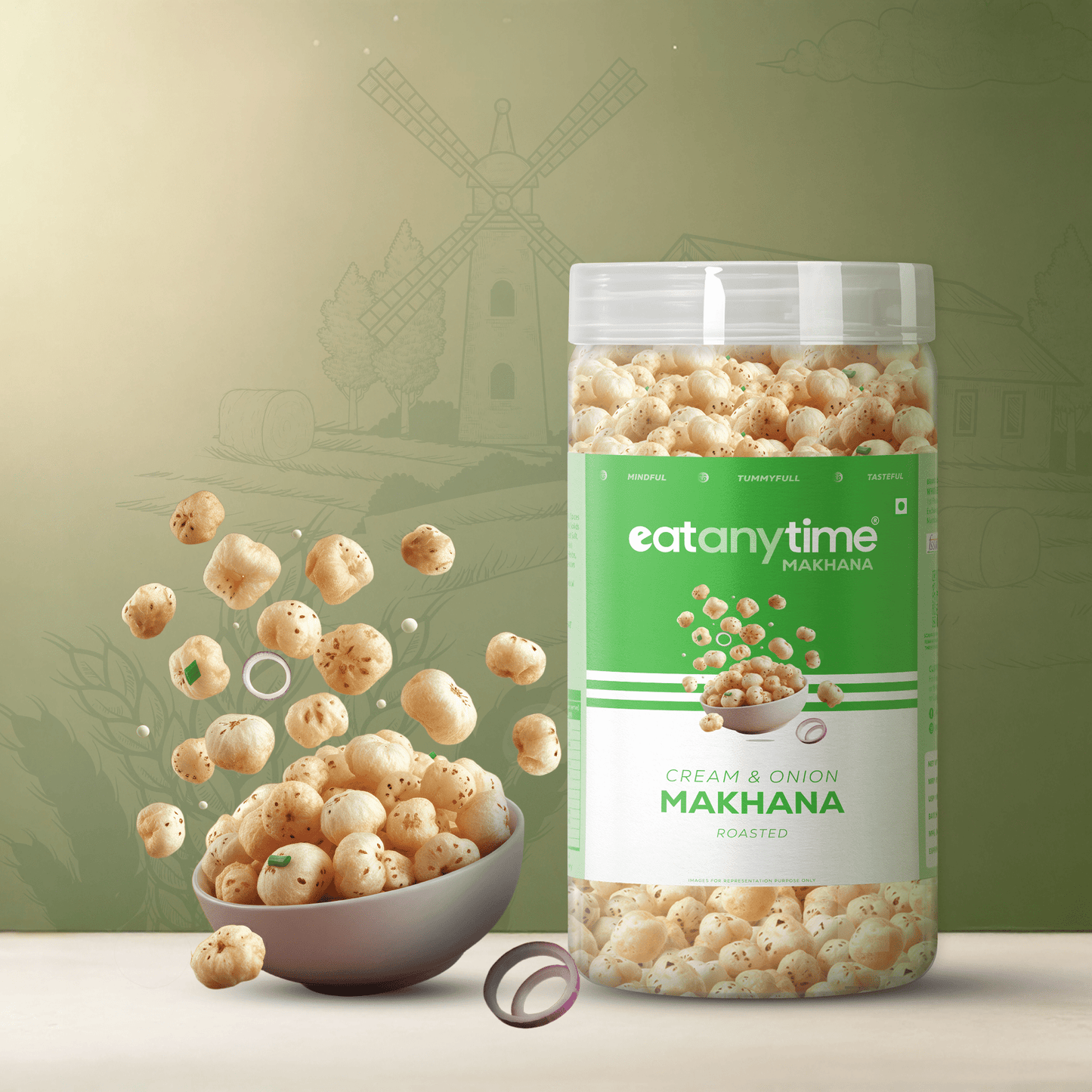 Cream & Onion Makhana