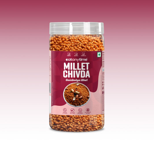 Bambaiya Bhel Millet Chivda - Roasted | Protein-Packed | No Palm Oil |  300g