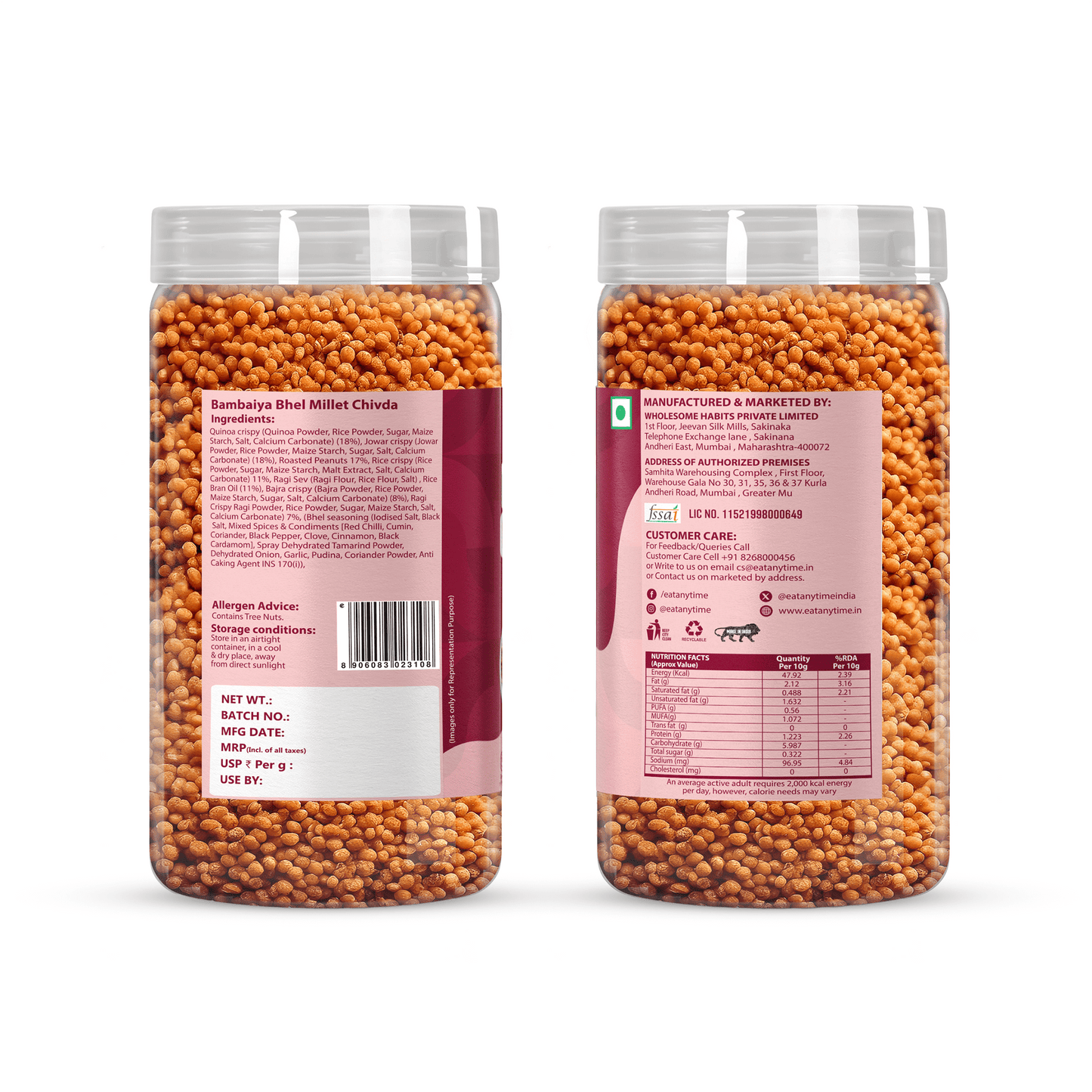 Makhana & Millet Namkeen Combo