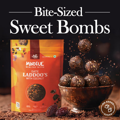 Coconut Orange Date Laddoos