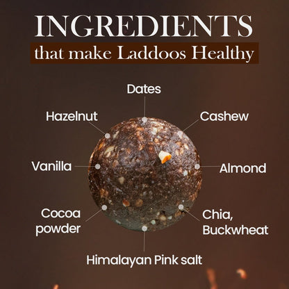 Hazelnut Date Laddoos - 100g