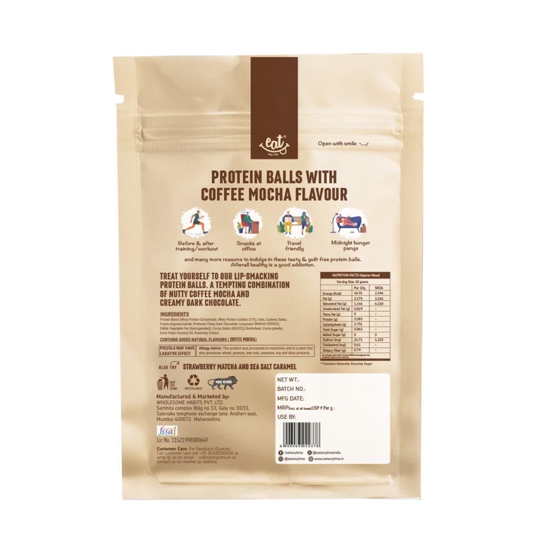 Coffee Mocha Protein Balls