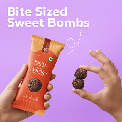 Coconut Orange Date Laddoos Chotu Pack (40g) – Pack Of 10