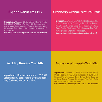 Premium Assorted Trail Mix Combo - Value Pack