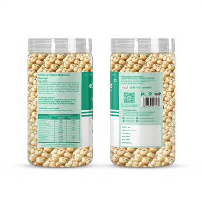 Makhana Combo - Salt & Pepper, Cream & Onion, Lemon & Pudina