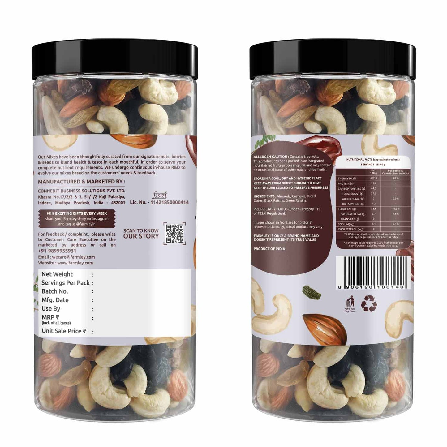 Panchmeva - Dry Fruits Mix (405g)