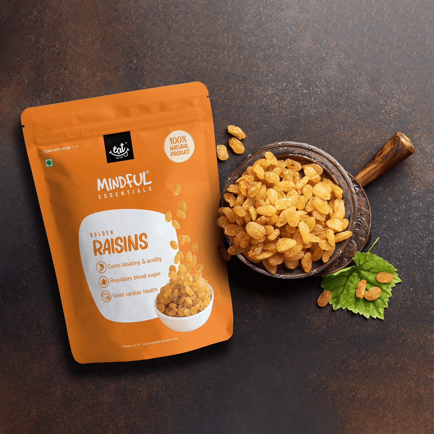 Premium Quality Seedless Indian Raisins - 200g