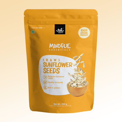 Raw Sunflower Seeds for Eating, Weight Management Food - 250g
