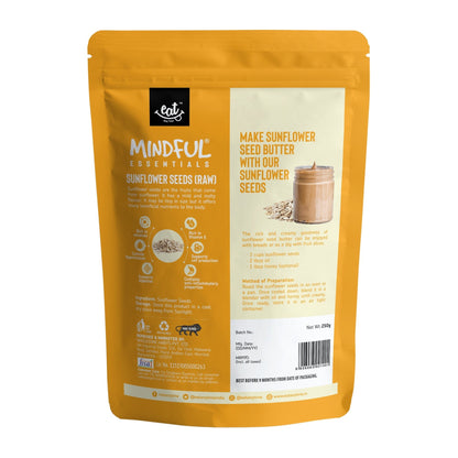 Raw Sunflower Seeds for Eating, Weight Management Food - 250g