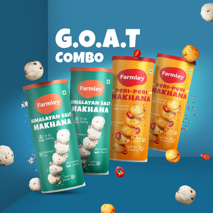 Roasted & Flavoured Makhana - Pack of 4 (77g each)