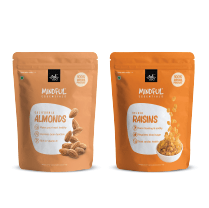 California Almond (100g) + Golden Raisin (100g)