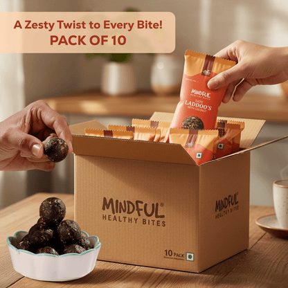 Coconut Orange Date Laddoos Chotu Pack (40g) – Pack Of 10