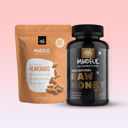 Premium Quality Californian Almonds & Natural Honey